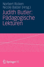 Judith Butler: Pädagogische Lektüren