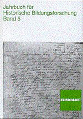 Cover-Abbildung des Buches 'Jahrbuch für Historische Bildungsforschung'