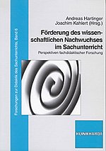 Cover-Abbildung des Buches 'Förderung des wissenschaftlichen Nachwuchses im Sachunterricht'