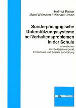 Cover-Abbildung des Buches 'Sonderpädagogische Unterstützungssysteme bei Verhaltensproblemen in der Schule'