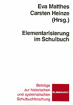 Cover-Abbildung des Buches 'Elementarisierung im Schulbuch'
