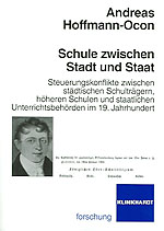 Cover-Abbildung des Buches 'Schule zwischen Stadt und Staat'