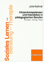 Cover-Abbildung des Buches 'Körperkompetenzen und Interaktion in pädagogischen Berufen'