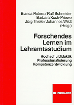 Cover-Abbildung des Buches 'Forschendes Lernen im Lehramtsstudium'