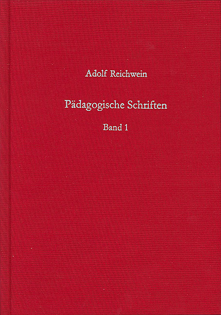 Cover-Abbildung des Buches 'Pädagogische Schriften, Band 1'