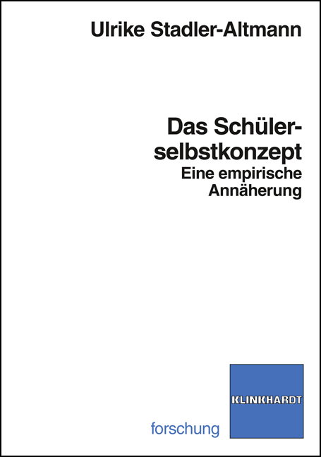 Cover-Abbildung des Buches 'Das Schülerselbstkonzept'