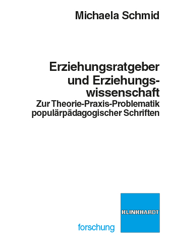 Cover-Abbildung des Buches 'Erziehungsratgeber und Erziehungswissenschaften'