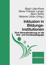 Cover-Abbildung des Buches 'Inklusion in Bildungsinstitutionen'