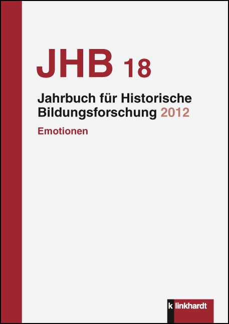Cover-Abbildung des Buches 'Jahrbuch für Historische Bildungsforschung, Band 18'