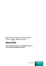 Cover-Abbildung des Buches 'Nachhilfe'