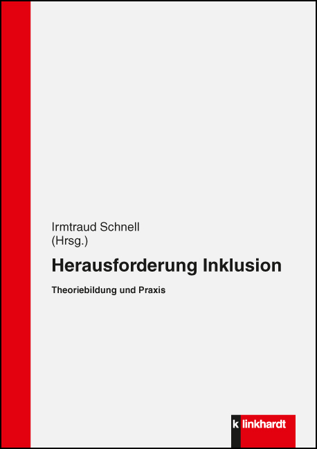 Cover-Abbildung des Buches 'Herausforderung Inklusion'