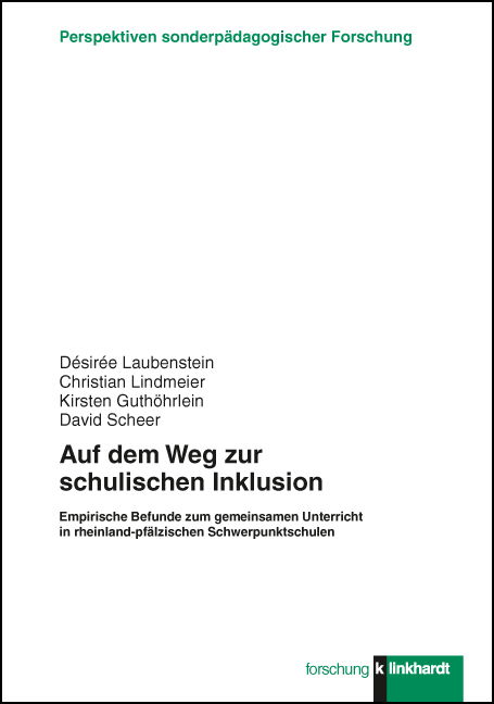 Cover-Abbildung des Buches 'Auf dem Weg zur schulischen Inklusion'