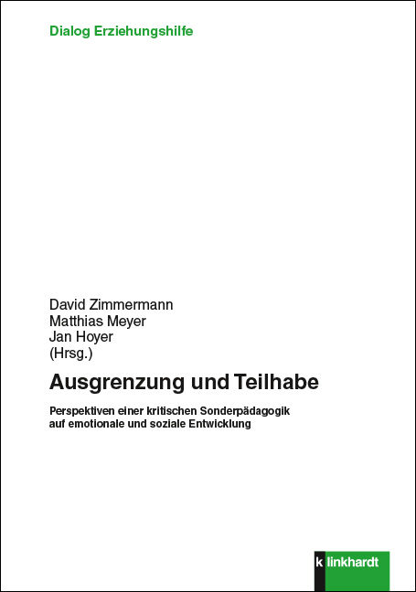 Cover-Abbildung des Buches 'Ausgrenzung und Teilhabe'