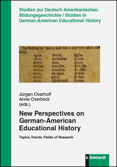 Cover-Abbildung des Buches 'New Perspectives on German-American Educational History'