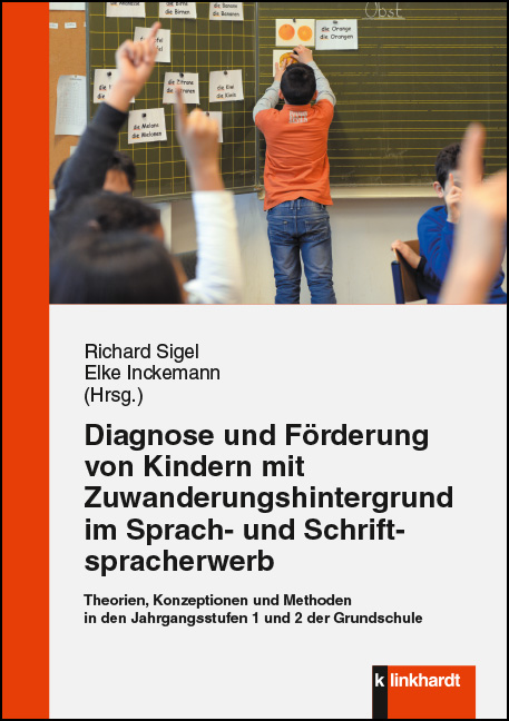 Cover-Abbildung des Buches 'Diagnose und Förderung von Kindern mit Zuwanderungshintergrund im Sprach- und Schriftspracherwerb'