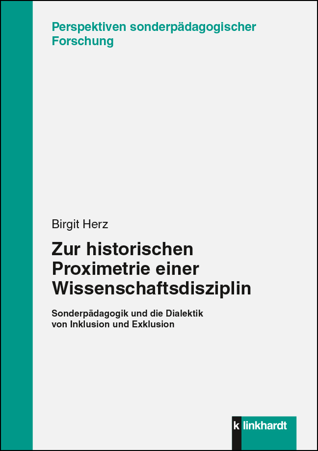 Cover-Abbildung des Buches 'Zur historischen Proximetrie einer Wissenschaftsdisziplin'
