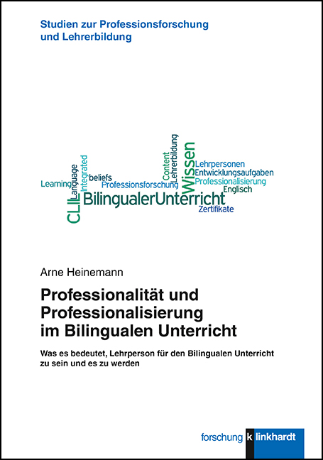 Cover-Abbildung des Buches 'Professionalität und Professionalisierung im Bilingualen Unterricht'