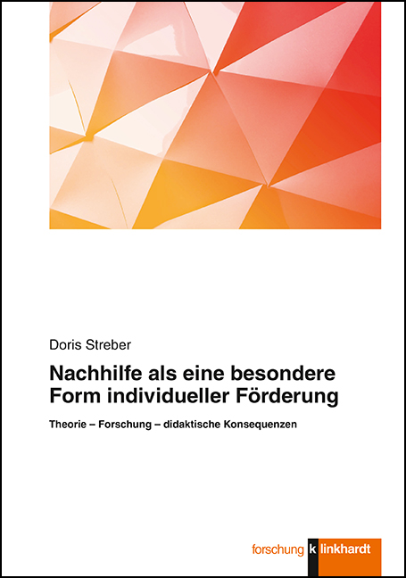 Cover-Abbildung des Buches 'Nachhilfe als eine besondere Form individueller Förderung'