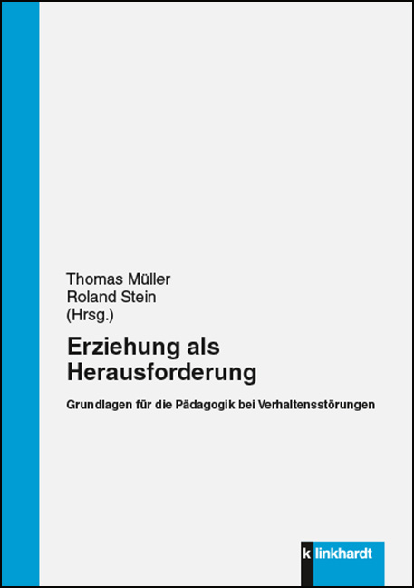 Cover-Abbildung des Buches 'Erziehung als Herausforderung'