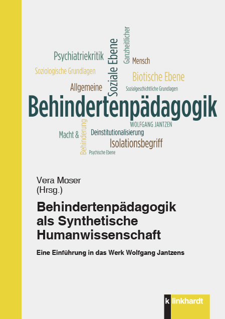 Cover-Abbildung des Buches 'Behindertenpädagogik als Synthetische Humanwissenschaft'