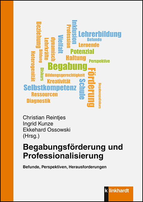 Cover-Abbildung des Buches 'Begabungsförderung und Professionalisierung'