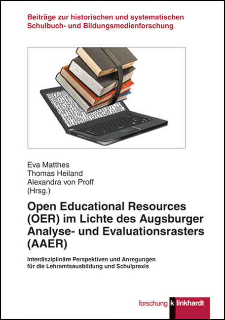 Cover-Abbildung des Buches 'Open Educational Resources (OER) im Lichte des Augsburger Analyse- und Evaluationsrasters (AAER)'