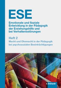 Cover-Abbildung des Buches 'ESE Emotionale und Soziale Entwicklung in der Pädagogik der Erziehungshilfe und bei Verhaltensstörungen, Heft 2'