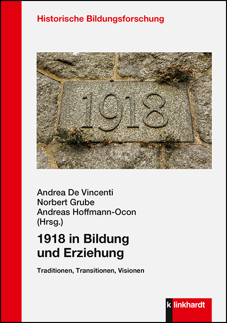Cover-Abbildung des Buches '1918 in Bildung und Erziehung'