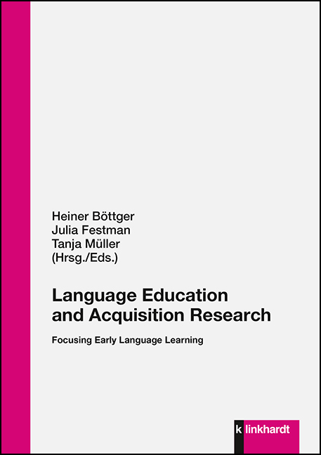 Cover-Abbildung des Buches 'Language Education and Acquisition Research'