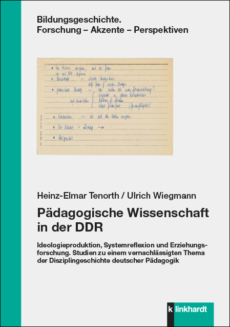 Cover-Abbildung des Buches 'Pädagogische Wissenschaft in der DDR'