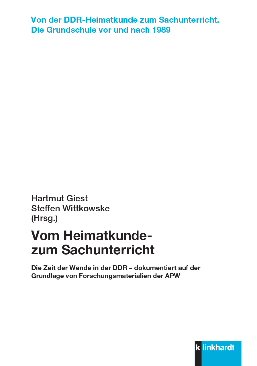 Cover-Abbildung des Buches 'Vom Heimatkunde- zum Sachunterricht'