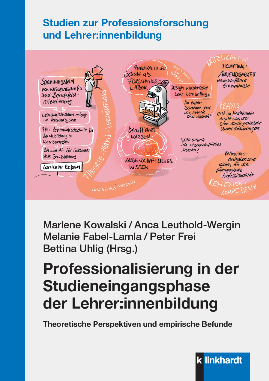 Cover-Abbildung des Buches 'Professionalisierung in der Studieneingangsphase der Lehrer:innenbildung'