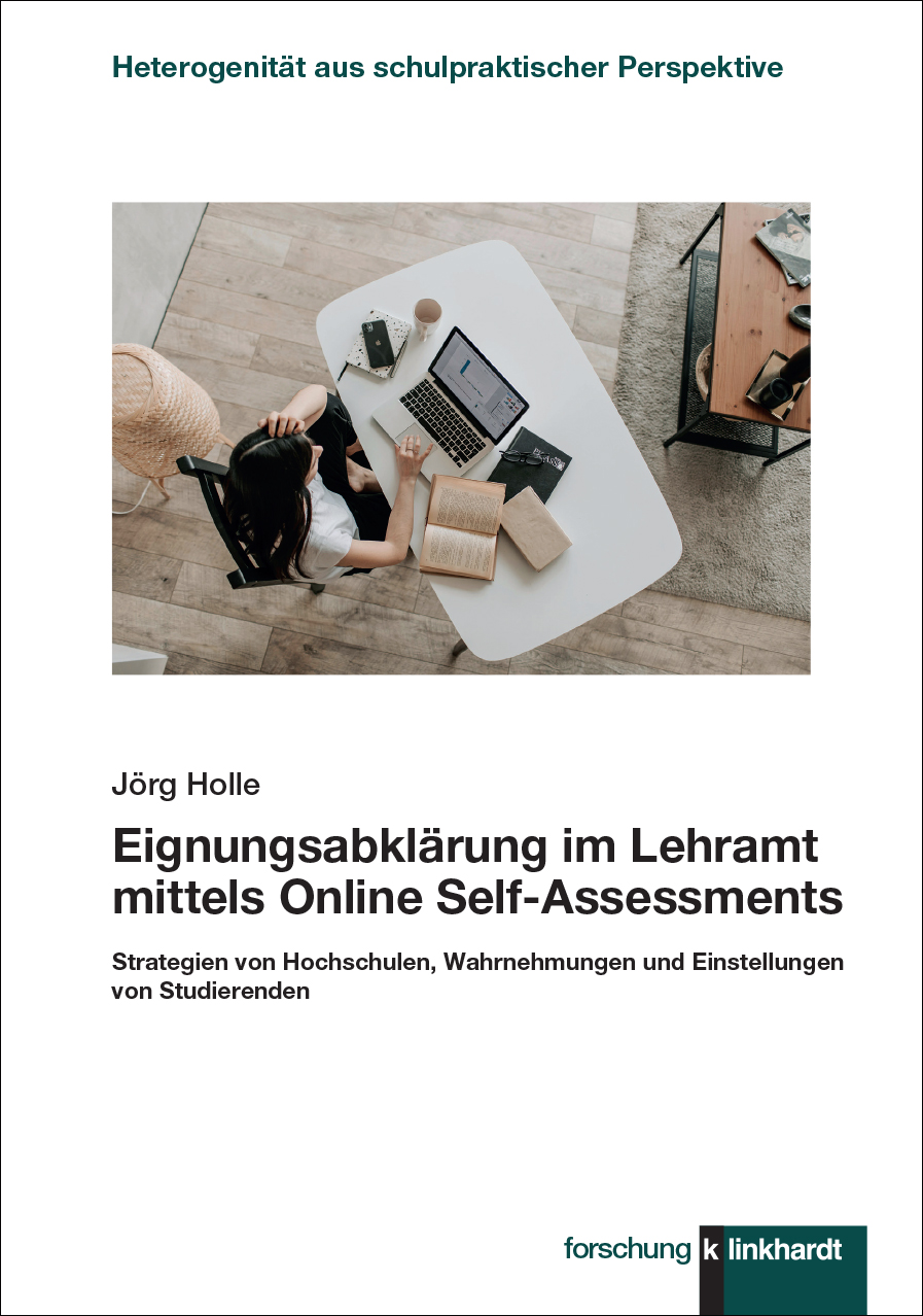 Cover-Abbildung des Buches 'Eignungsabklärung im Lehramt mittels Online Self-Assessments'