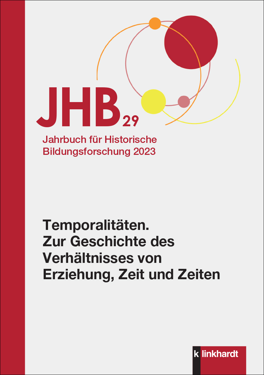 Cover-Abbildung des Buches 'Jahrbuch für Historische Bildungsforschung Band 29'