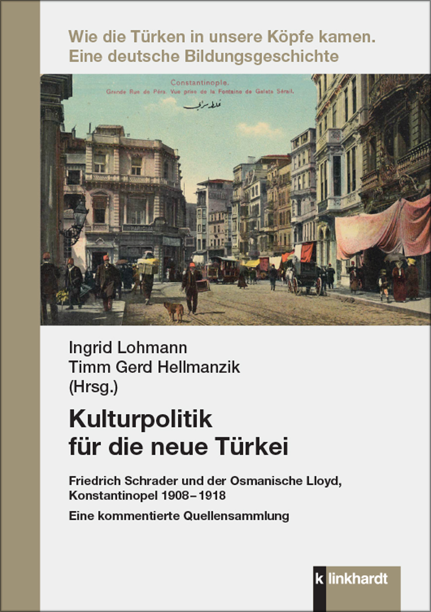 Cover-Abbildung des Buches 'Kulturpolitik für die neue Türkei'