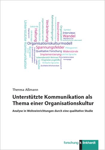 Cover-Abbildung des Buches 'Unterstützte Kommunikation als Thema einer Organisationskultur'