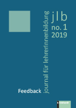 Cover-Abbildung des Heftes 'jlb 01/2019: Feedback'