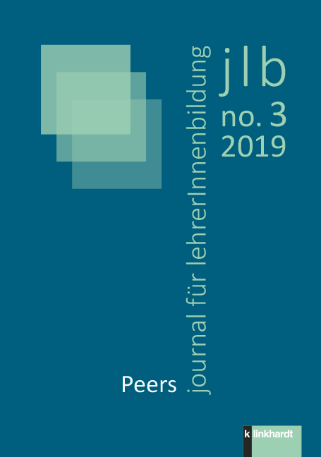 Cover-Abbildung des Heftes 'jlb 03/2019: Peers'