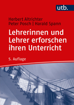 Cover-Abbildung des Buches 'Lehrerinnen und Lehrer erforschen ihren Unterricht'