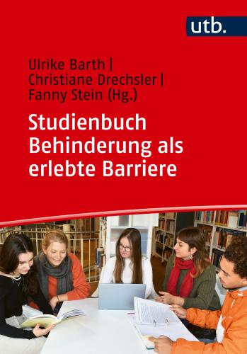 Cover-Abbildung des Buches 'Studienbuch Behinderung als erlebte Barriere'