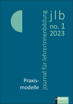 Cover-Abbildung des Heftes 'jlb 01/2023: Praxismodelle'