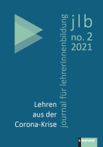 Cover-Abbildung des Heftes 'jlb 02/2021: Lehren aus der Corona-Krise'