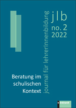 Cover-Abbildung des Heftes 'jlb 02/2022: Beratung im schulischen Kontext'