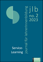 Cover-Abbildung des Heftes 'jlb 02/2023: Service-Learning'