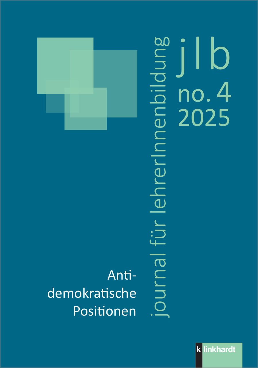 Cover-Abbildung des Buches 'jlb 04/2025: Antidemokratische Positionen'